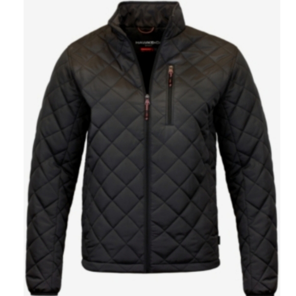 Hawke & Co Diamond Quilted Jacket Full Zip NWT - Picture 1 of 7